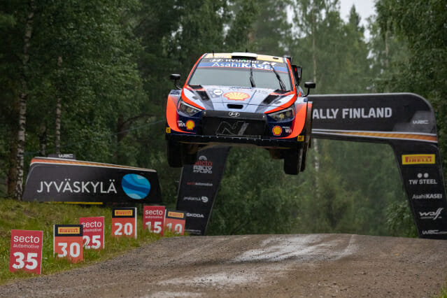 현대월드랠리팀, WRC 핀란드 랠리 우승(사진=현대자동차)