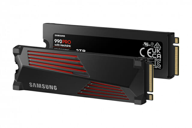 삼성전자 솔리드스테이트드라이브(SSD) '990프로 히트싱크'(사진=삼성전자)