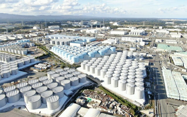 일본 후쿠시마 제1원자력발전소(사진=일본 경제산업성 자원에너지청 홈페이지 캡처)