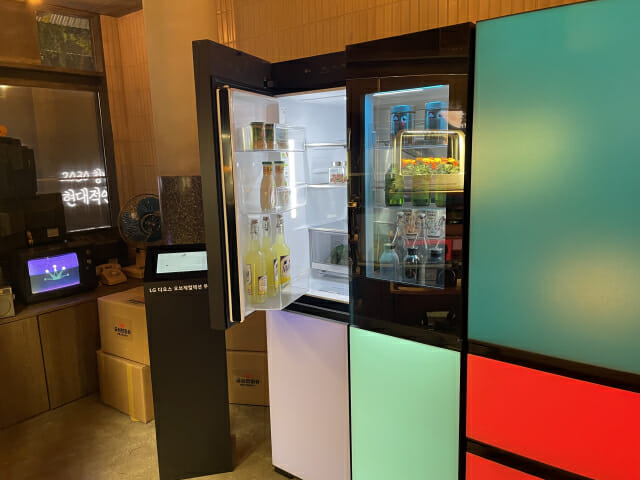 LG 디오스 오브제컬렉션 무드업 냉장고 (사진=지디넷코리아)
