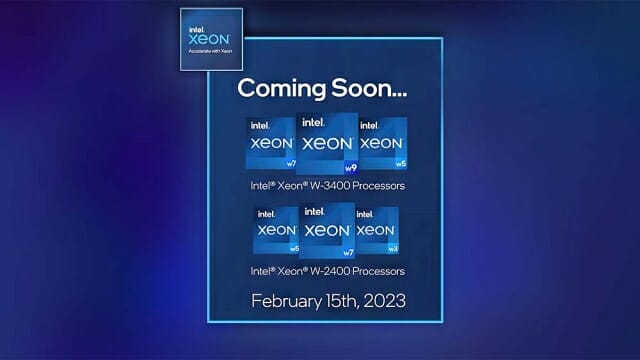 인텔이 오는 2월 15일 워크스테이션용 제온 프로세서를 출시한다고 밝혔다. (사진=인텔)