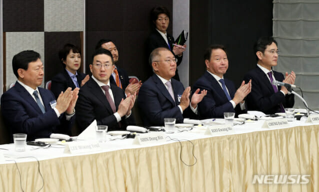 정의선·구광모·신동빈 회장, 韓-印尼 비즈니스포럼 참석