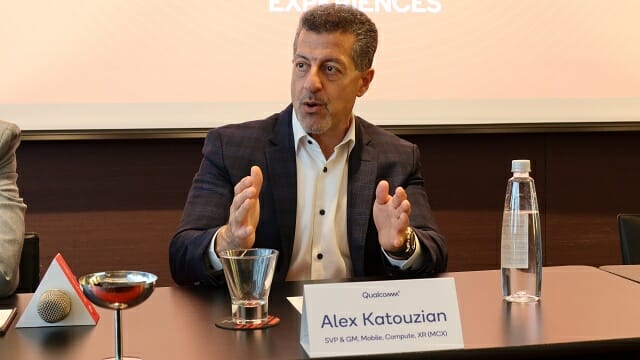 2023년 알렉스 카투지안 퀄컴 본부장은 ”파운드리 이전에 고려할 요소가 여전히 많다”고 설명했다. (사진=지디넷코리아)