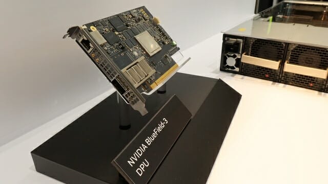 데이터 전송을 가속해 CPU 부하를 더는 블루필드3 DPU. (사진=지디넷코리아)