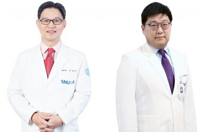 (왼쪽부터) 분당서울대병원 정형외과 이영균 교수, 박정위 교수 (사진=분당서울대병원)