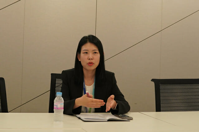 김유나 매니저는 국내 고객사는 빠른 결과물 창출을 우선시한다고 말했다. (사진=VM웨어코리아)