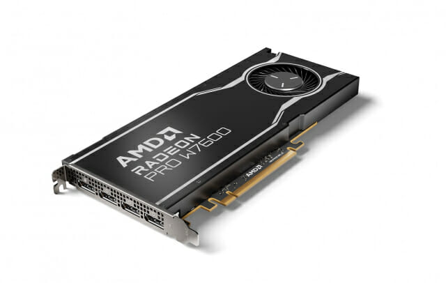 AMD, 신규 라데온 프로 W7600·W7500 그래픽 카드 출시