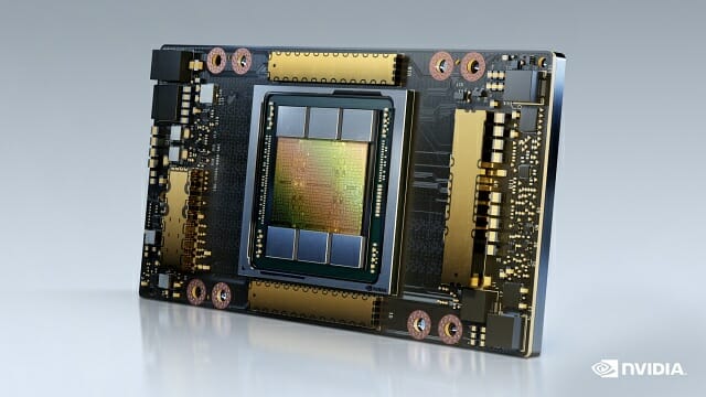 엔비디아 A100 텐서코어 GPU