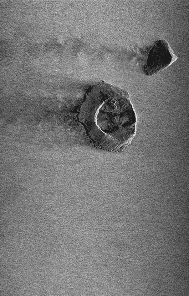 SAR로 관측한 통가 화산섬 토푸아의 모습 (사진=KAIST)