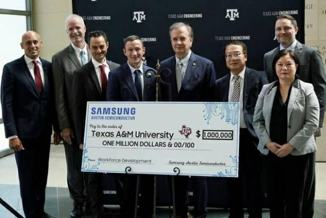 삼성전자, 美 텍사스주 대학에 총 62억원 투자…