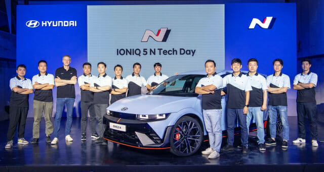 현대차, 고성능 전기차 아이오닉5N에 대한 테크데이 개최