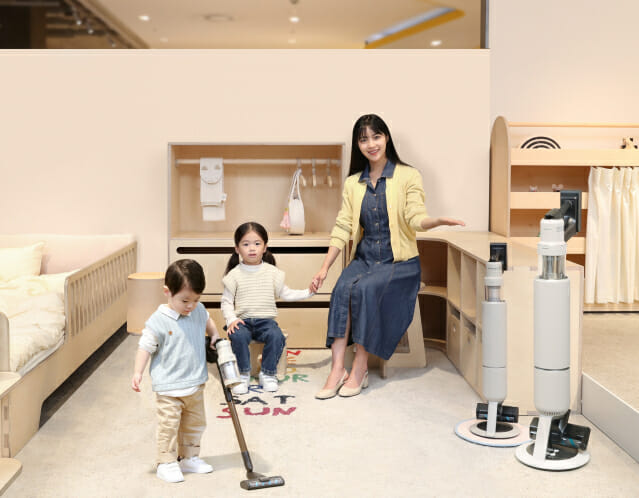 삼성전자, 제트 청소기 장난감 출시...온가족 즐거운 청소 습관 형성