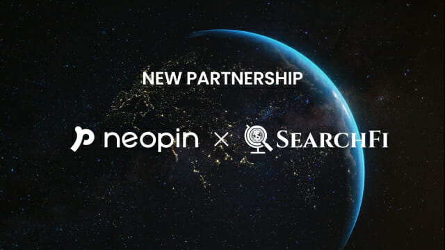 네오핀, NFT 커뮤니티 '서치파이'와 파트너십 체결