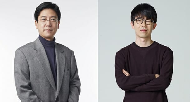 넥슨코리아 신임 대표로 내정된 김정욱 부사장(좌)과 강대현 부사장.