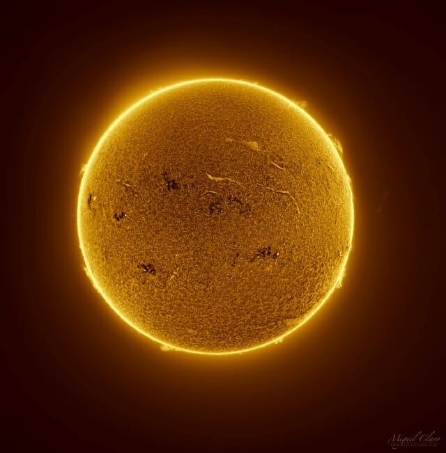[포토] ‘태양 극대기’ 들어간 태양…경이로운 천문 사진
