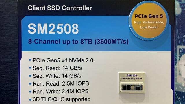 PCIe 5.0 SSD 발열, 새 컨트롤러 칩으로 잡힐까