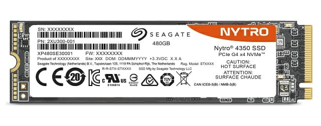 씨게이트, 기업용 나이트로 4350 NVMe SSD 공개