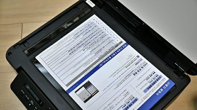 평판 스캐너로 최대 A4 용지를 스캔 가능하다. (사진=지디넷코리아)