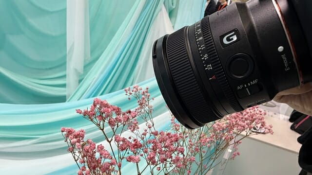 최단 초점거리는 오토포커스 작동시 약 15cm다. (사진=지디넷코리아)