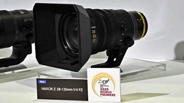 니코르 Z 28-135mm f/4 PZ 렌즈. (사진=지디넷코리아)