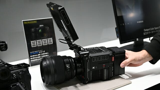 Z마운트 탑재 디지털 시네마 카메라 '레드 V-랩터 [X] Z마운트'. (사진=지디넷코리아)