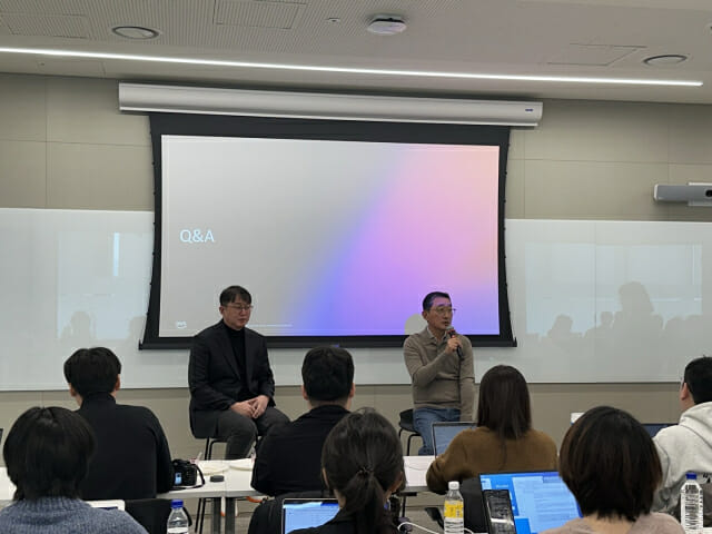 함 대표는 국내 공공클라우드 사업과 국가AI컴퓨팅센터 참여 계획을 언급했다.