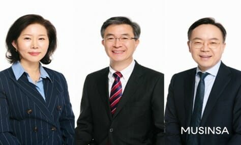 왼쪽부터 이행희, 이황, 임수현 사외이사