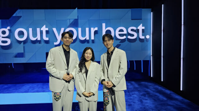 (왼쪽부터) SAP 홍준호 S-CSM, 김지원 S-CSM 이엘리엇 디지털 가치 어드바이저(사진=남혁우 기자)