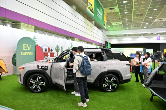 EV트렌드코리아 2025 전시회 스케치
