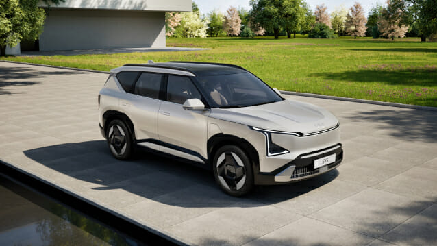 기아, 중형 전기 SUV 'EV5' 디자인 공개…하반기 출시 예정