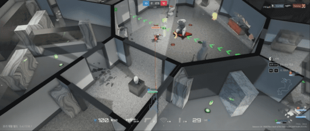 '게임스컴 2025'에 출품한 크래프톤의 'PUBG: 블라인드스팟'.