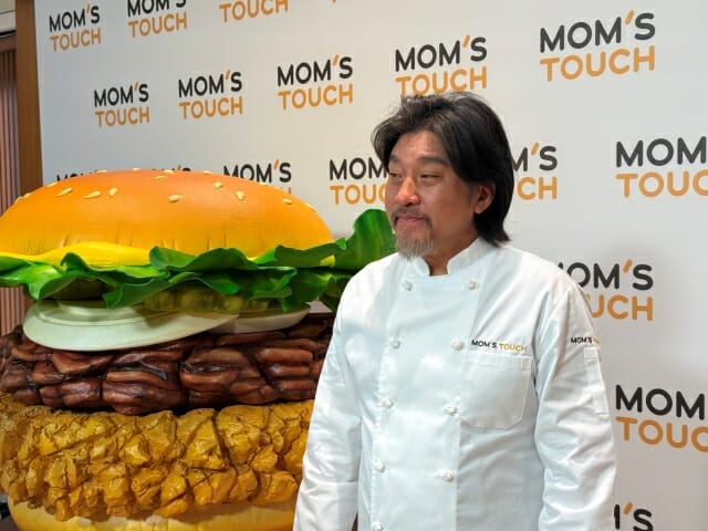 맘스터치와 협업을 진행한 셰프 에드워드 리