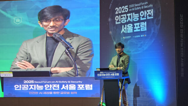 앤트로픽 니타르샨 라즈쿠마르 국제정책 리드 (사진=한정호 기자)