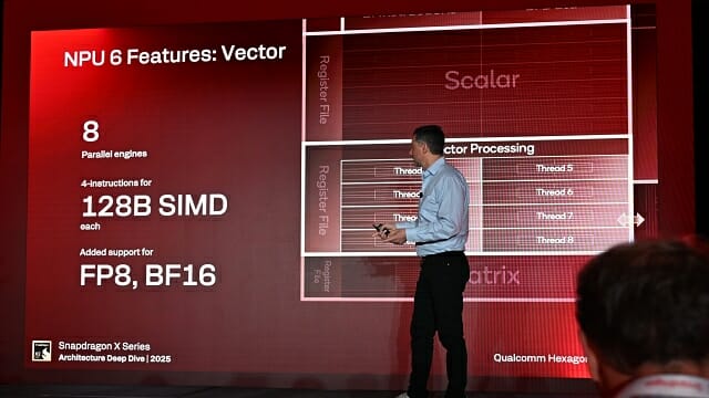 벡터 엔진에는 FP8, BF16 지원 기능을 추가했다. (사진=지디넷코리아)
