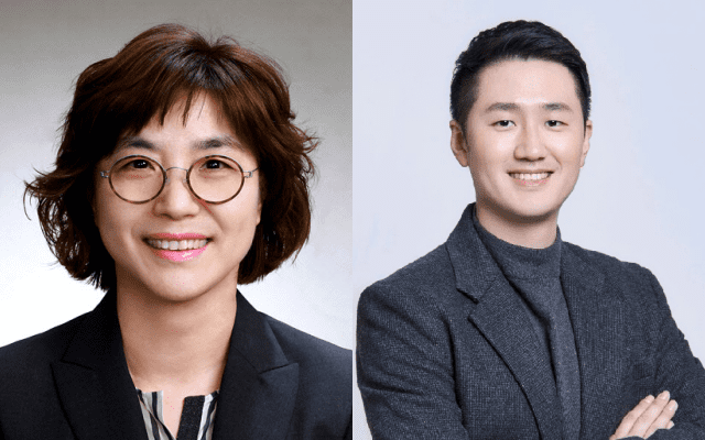 여명희 LG유플러스 부사장(왼쪽), 조헌혁 LG CNS 상무 (사진=LG유플러스, 조헌혁 상무 링크드인)