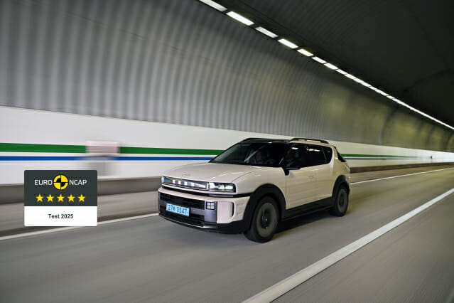 "정면 충돌에도 안전한 차"…현대차 넥쏘, 유럽 안전평가서 '최고 등급'