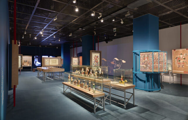 국립민속박물관 병오년 말띠 해 특별전 '말馬들이 많네' 전시 모습.