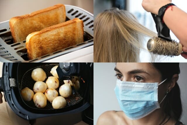 토스터·드라이어 유해입자 ‘뿜뿜’ 나온다