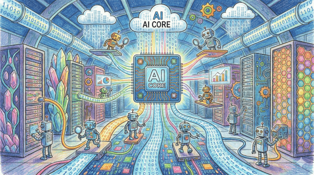 데이터브릭스는 AI 에이전트 확산에 따른 데이터 처리 구조 변화를 반영해 레이크베이스 플랫폼 고도화에도 힘쓸 계획이다. (사진=구글 제미나이)