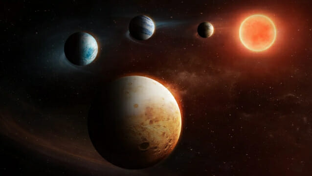 태양계 상식 뒤집는 '가스->암석' 역순 행성계 발견