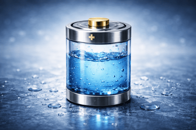 12만 번 충전하는 ‘물 배터리’ 나왔다…리튬이온 대체할까