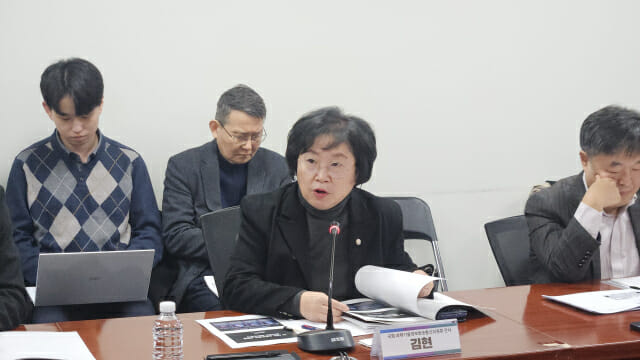 김현 의원이 공공 SW 사업 구조를 지적하며 법·제도 개선 의지를 밝혔다. (사진=지디넷코리아)