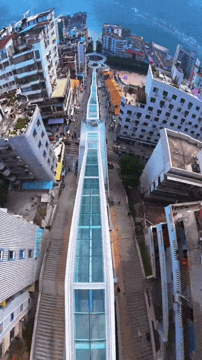 [영상] 중국, 세계 최장 '905m' 에스컬레이터 개통