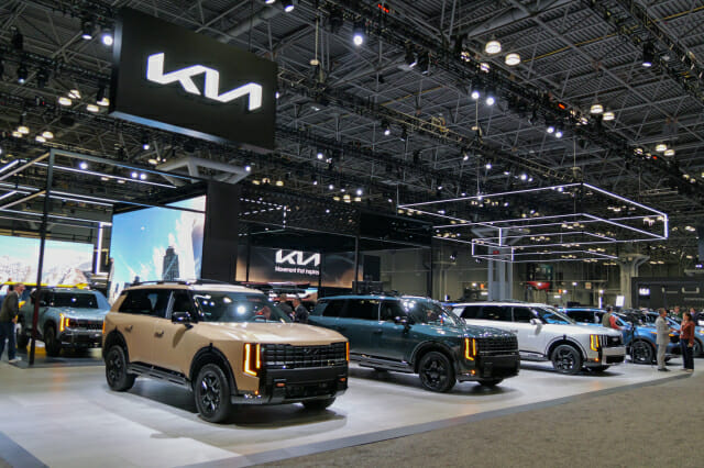 2026 뉴욕 국제 오토쇼 내 기아 부스 전경 (사진=기아)