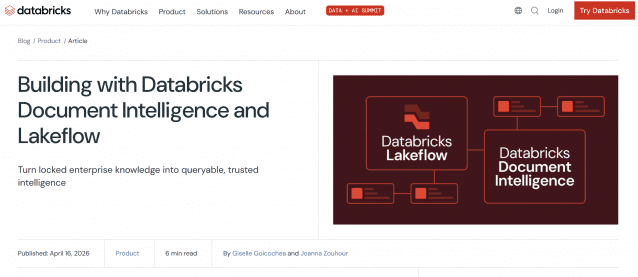 데이터브릭스가 기업 문서 속 비정형 데이터를 자동 수집·분석하는 인공지능(AI) 플랫폼을 공개했다. (사진=데이터브릭스 홈페이지)