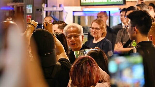젠슨 황 엔비디아 CEO는 지난 주 '코리안 파트너 나이트' 행사에서 "GTC를 서울이 원하면 개최하겠다"고 밝힌 바 있다. (사진=지디넷코리아)