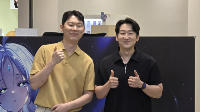 (좌측부터)스마일게이트 에픽세븐 탁광진 PD, 허대균 DD