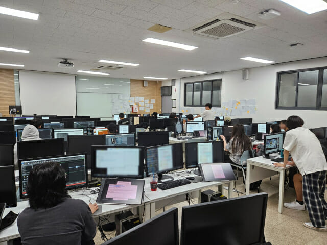 그래픽강의실. 사진=신구대