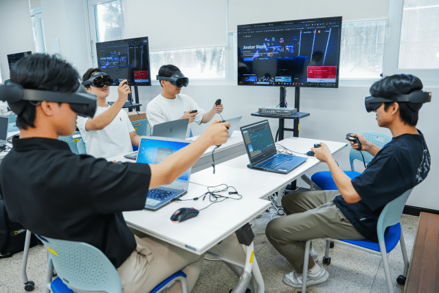 게임 기획 및 디자인을 위한 팀단위 프로젝트 실습을 위한 Project Based Learning(PBL) 실습실. 사진=신구대